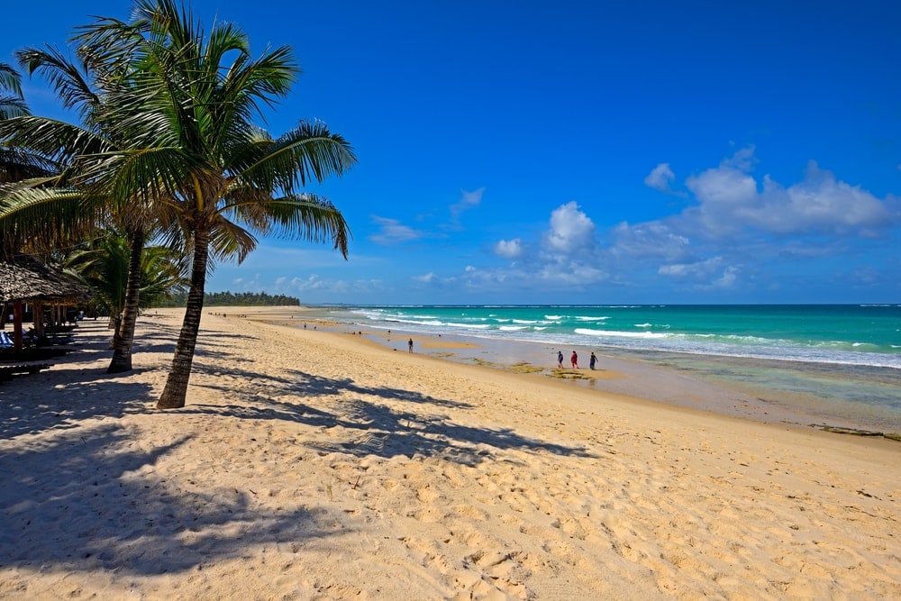 Diani Beach in Kenia
