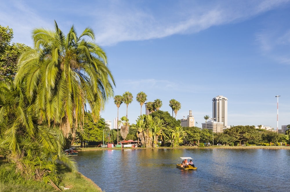 Uhuru-Park in Nairobi, Kenia