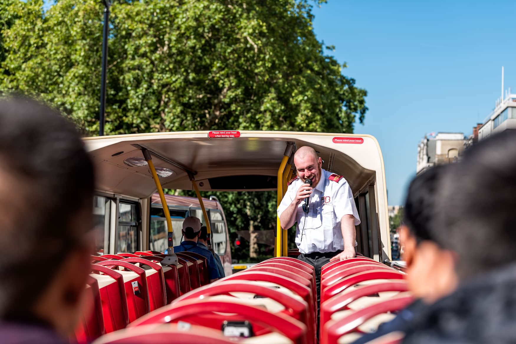 London mit Kindern: Sightseeing-Tour im roten Hop On Hop Off bus