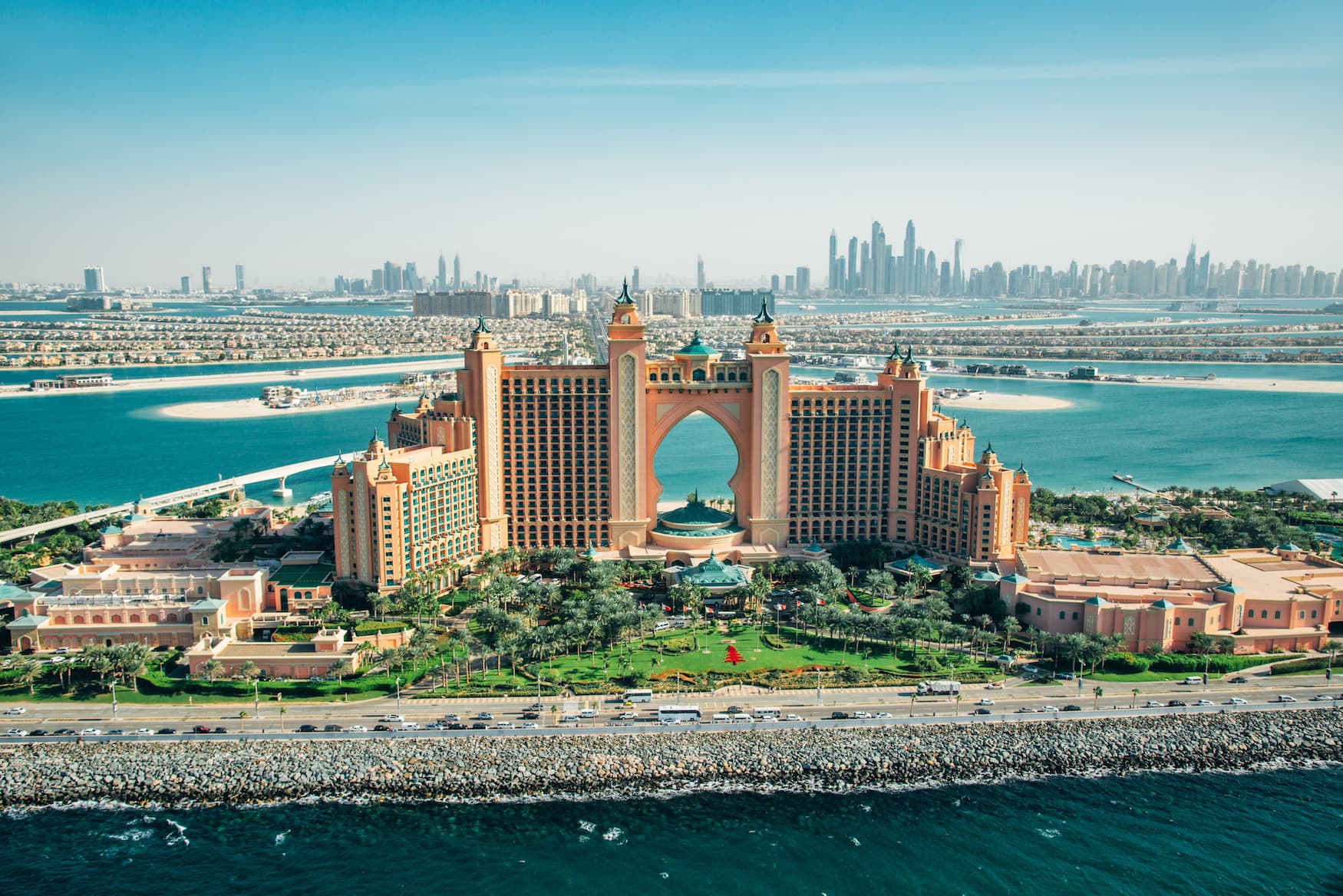The Palm Hotel in Dubai