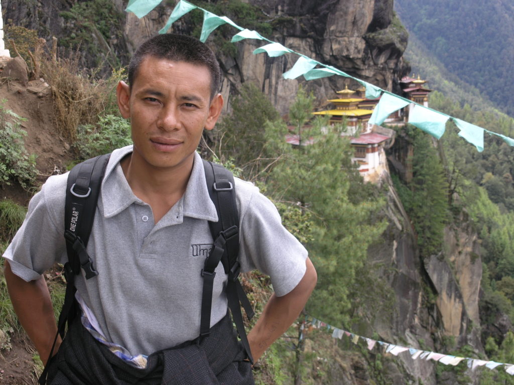 Guide Karma vor Tiger's Nest