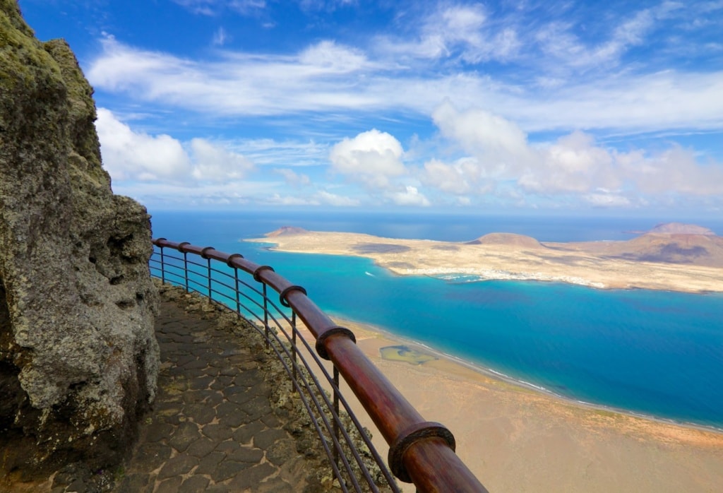 Graciosa from Mirador del Rio vista, Lanzarote,