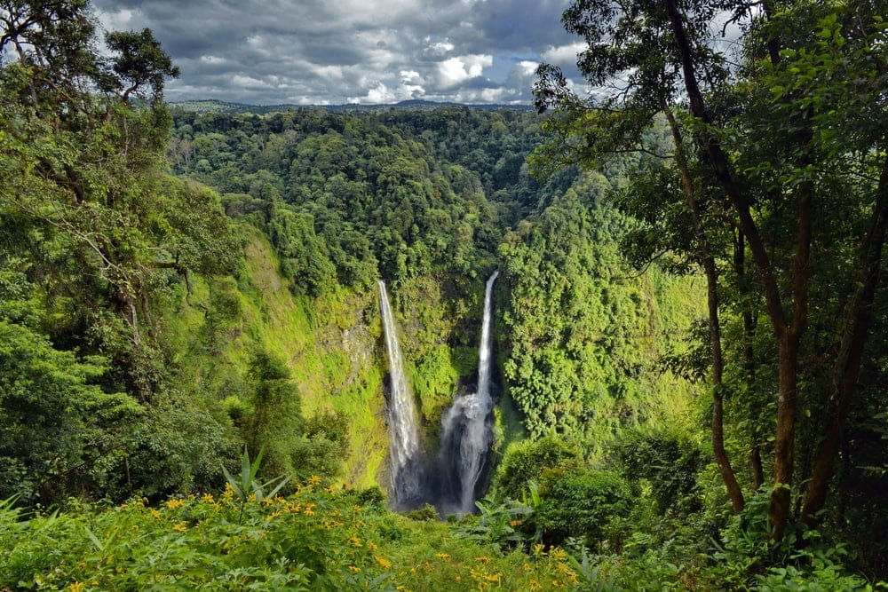 Wasserfall in Laos