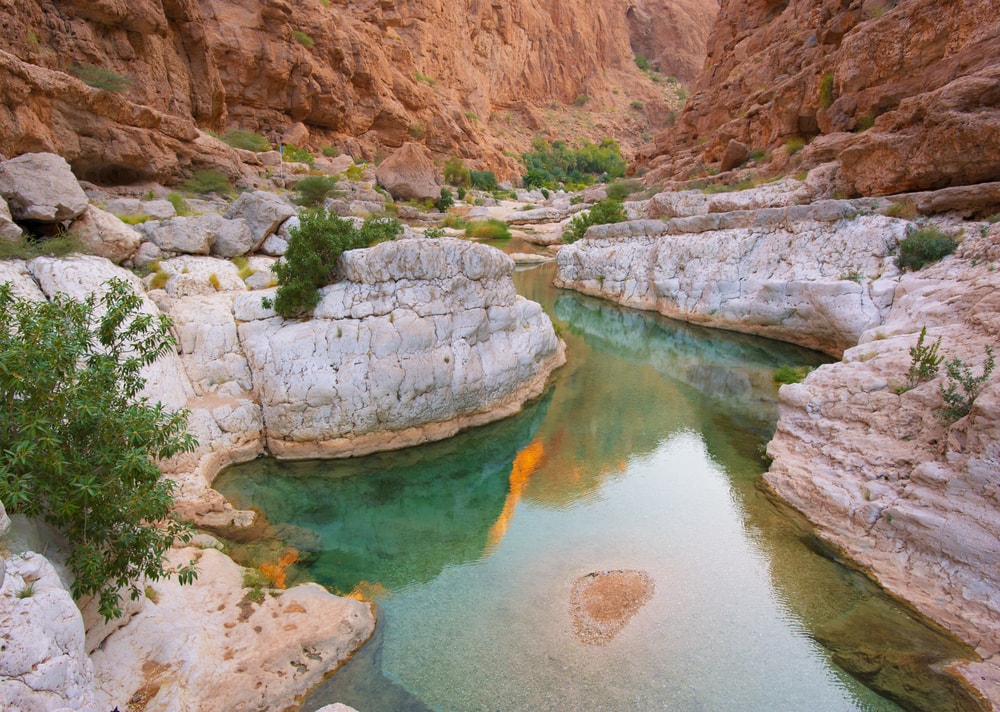 Wadi Bani Khalid im Oman