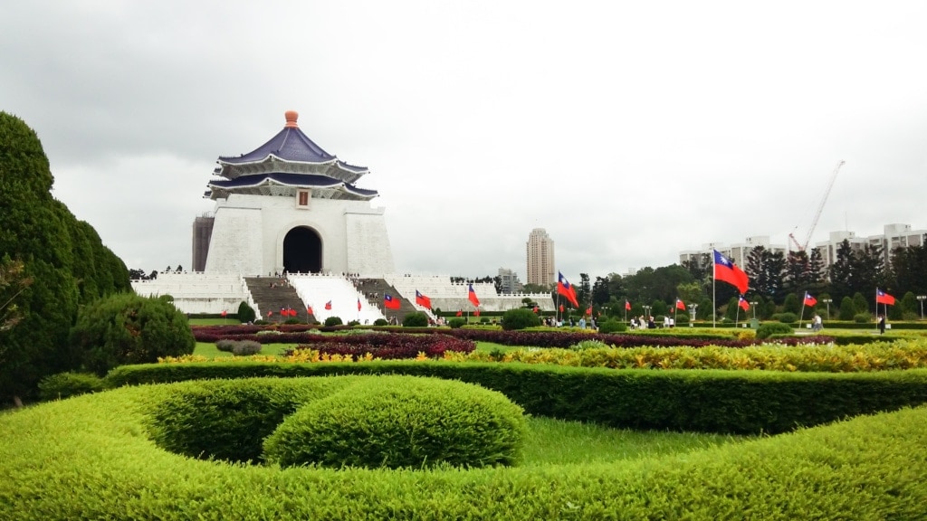 Chiang Kai-shek Memorial Hall in Taiwan