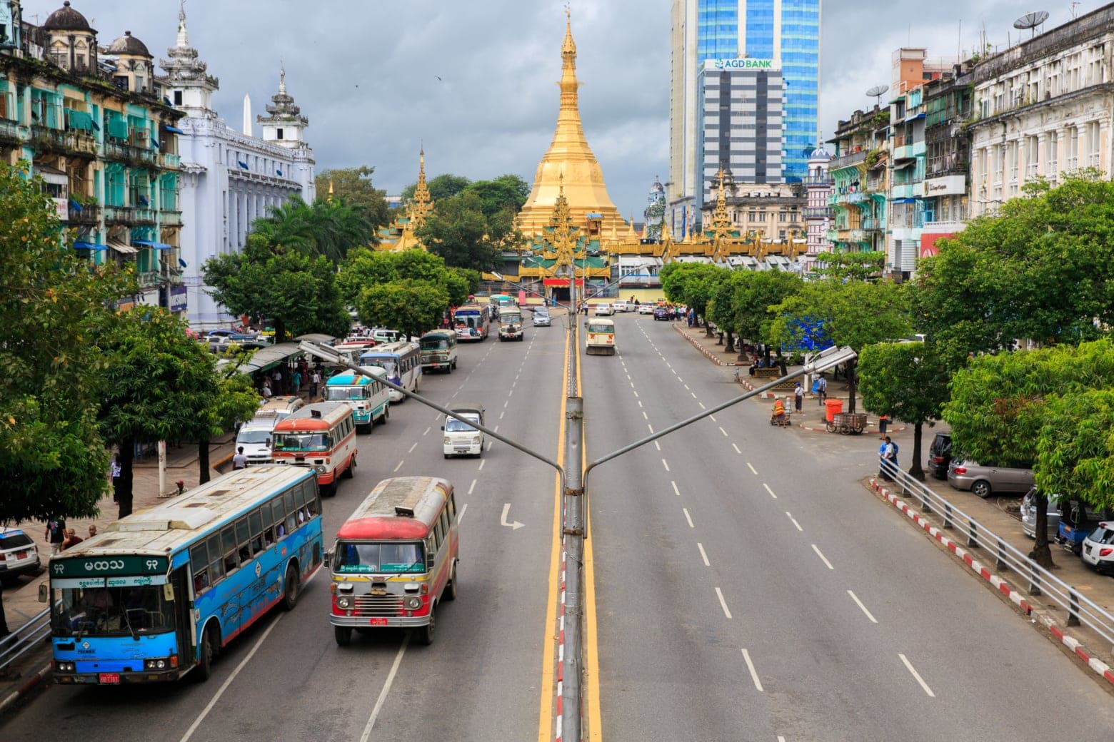 Reise nach Mandalay: Stopp in Rangun
