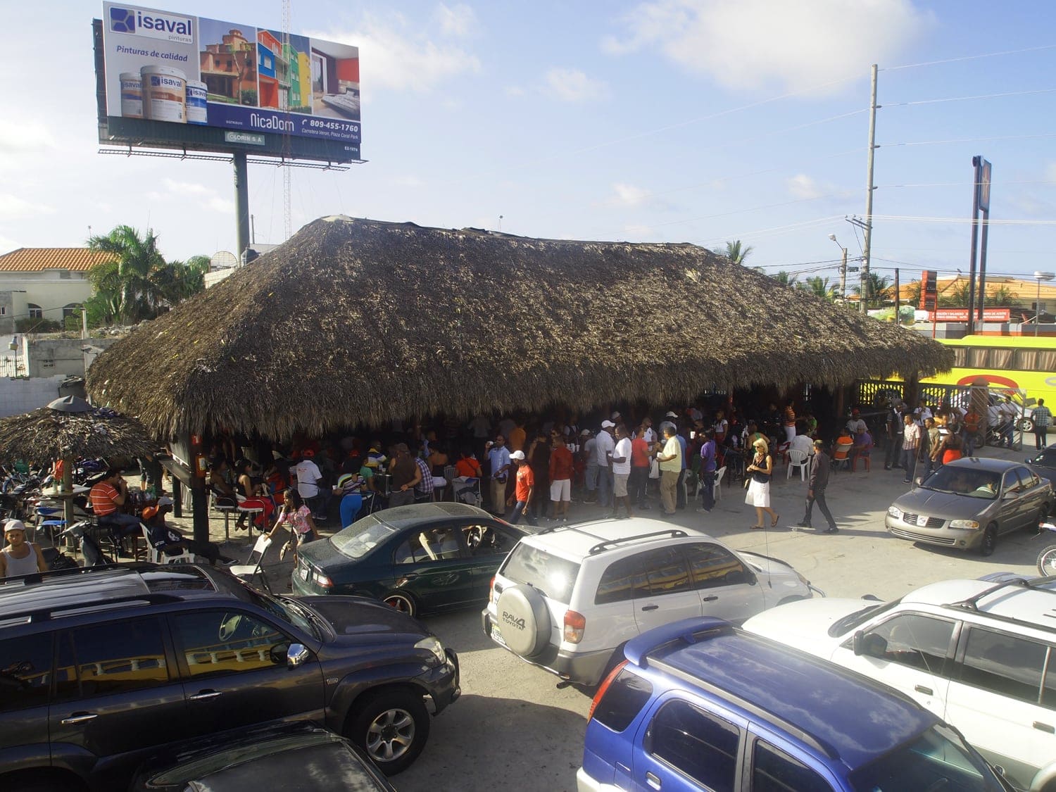 Car Wash an der Punta Cana