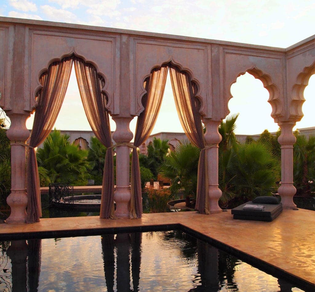 Vorhang auf im Palais Namaskar, Marrakesch
