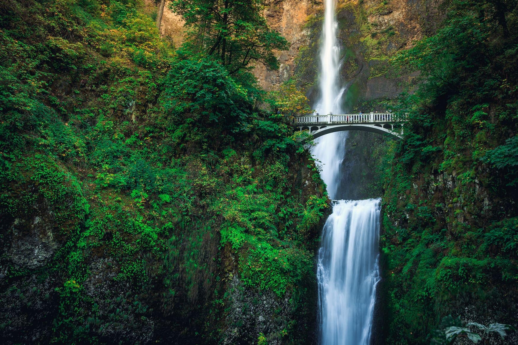 Multnomah Falls Columbia River Gorge