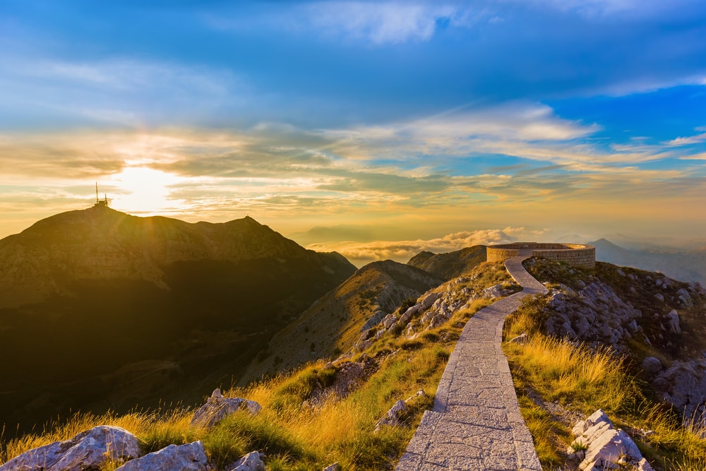 Lovcen-Gebirge in Montenegro
