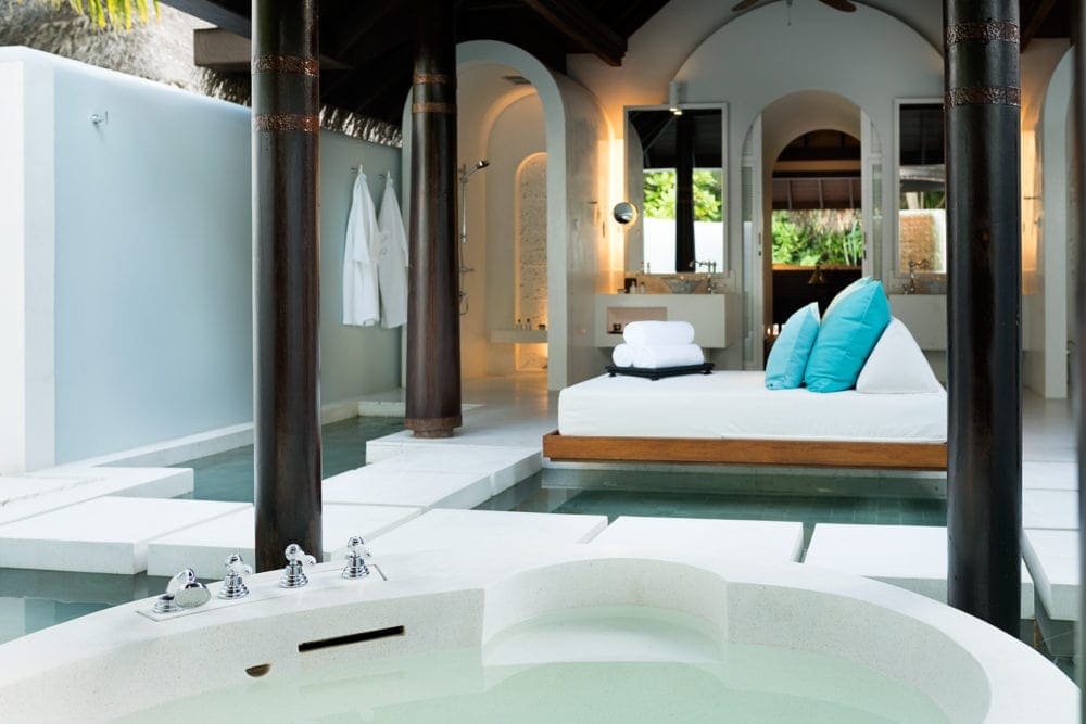 Zimmer im Anantara Kihavah Villas