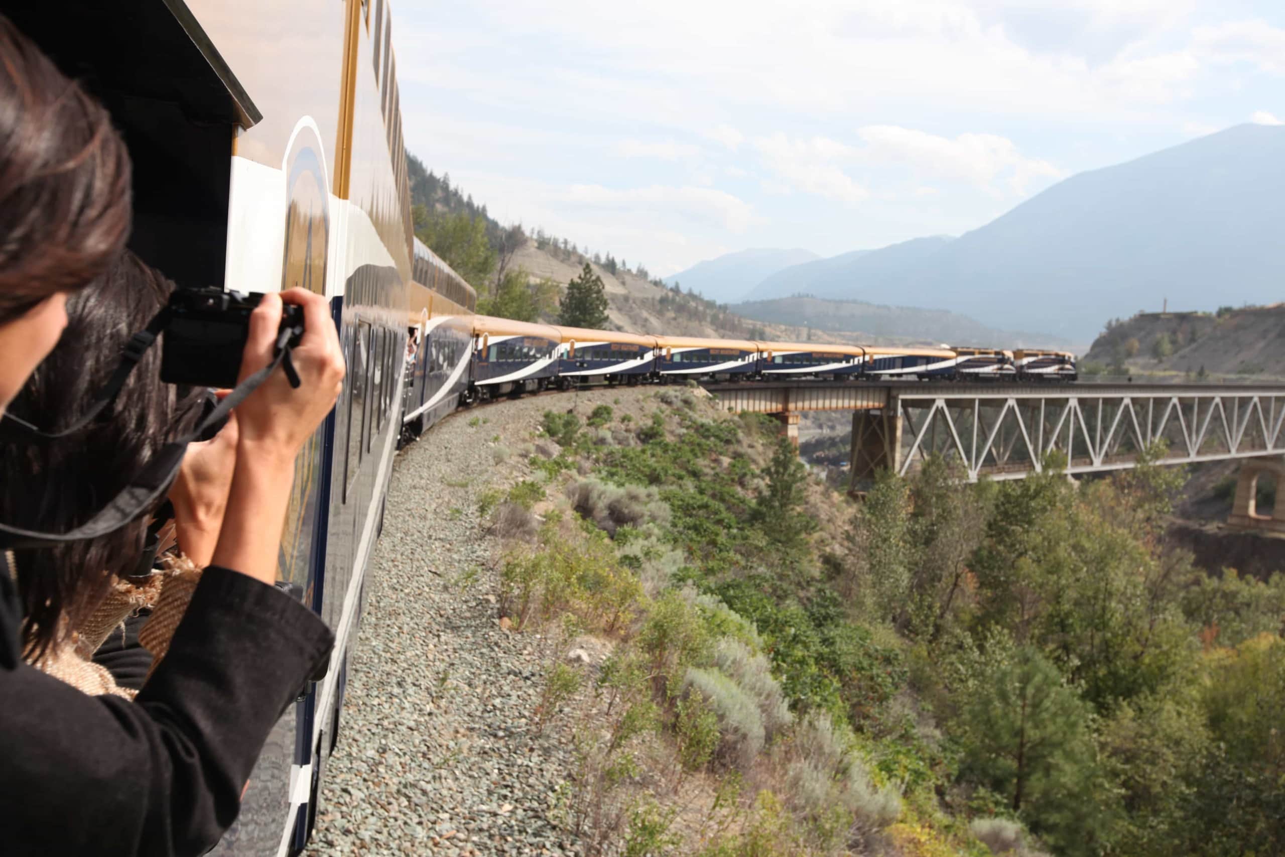 Zugfahrt mit dem Rocky Mountaineer