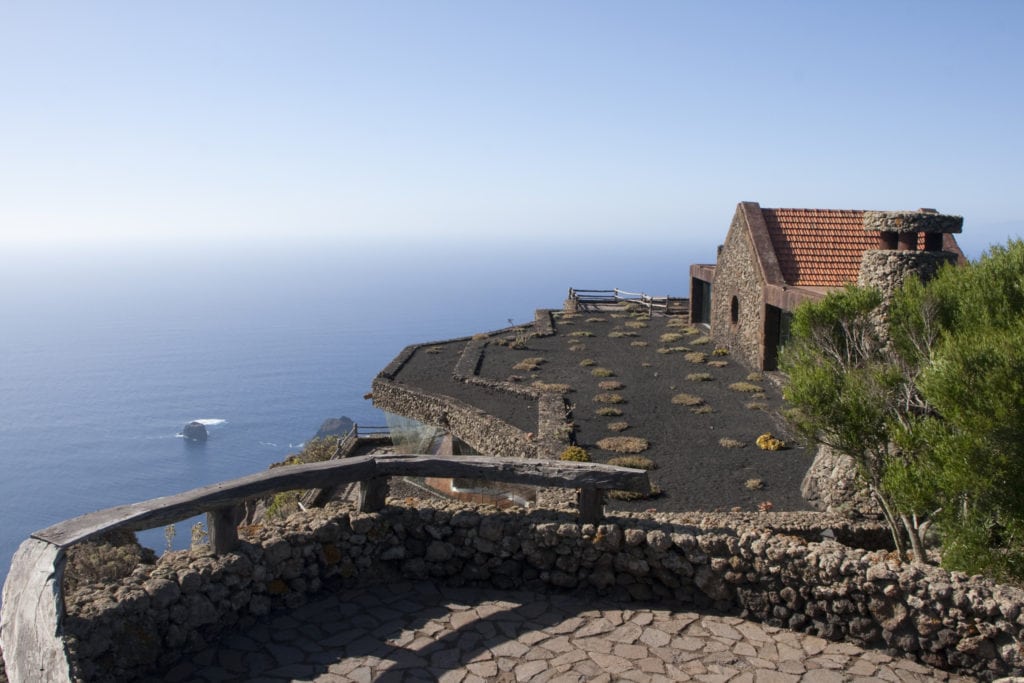 Der Aussichtspunkt Mirador de La Peña auf El Hierro.