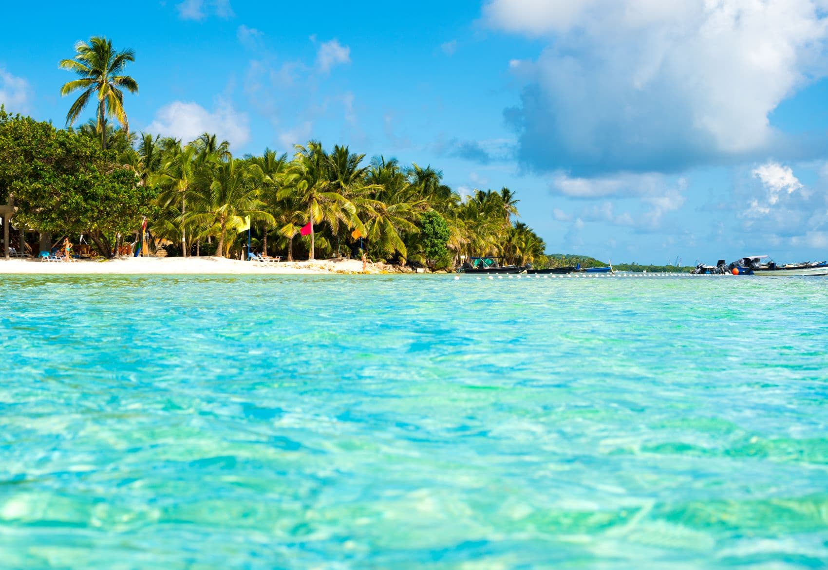 Strand auf Insel San Andres, Kolumbien 
