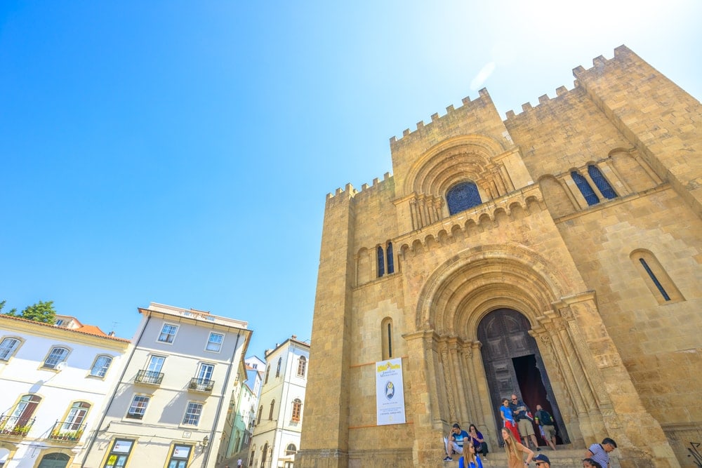Kirche in Coimbra, Portugal 