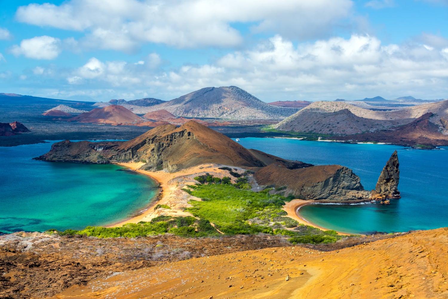 Die Galapagosinseln aus der Vogelperspektive
