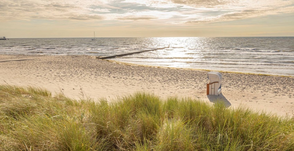 Strand an der Ostseeküste in Schleswig-Holstein