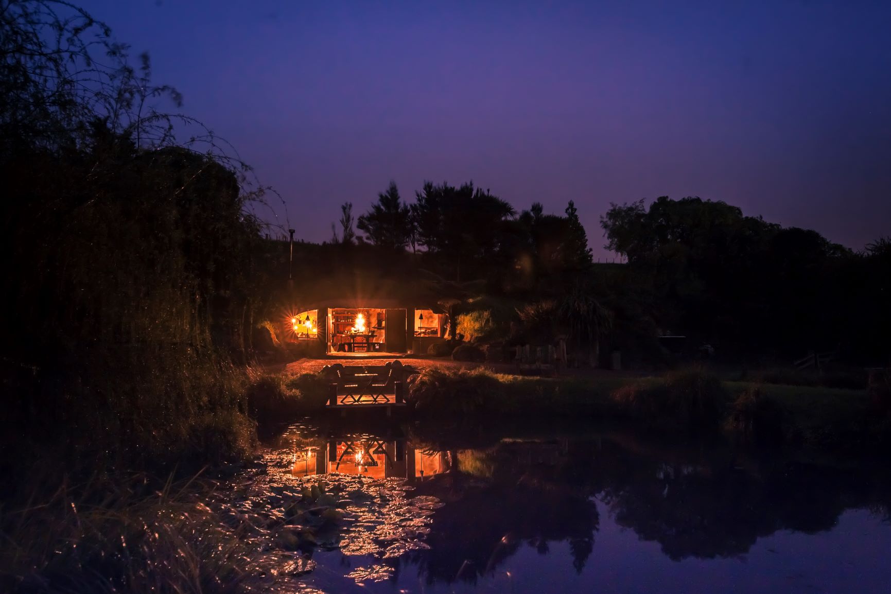 Unterkunft Underhill Glamping Neuseeland