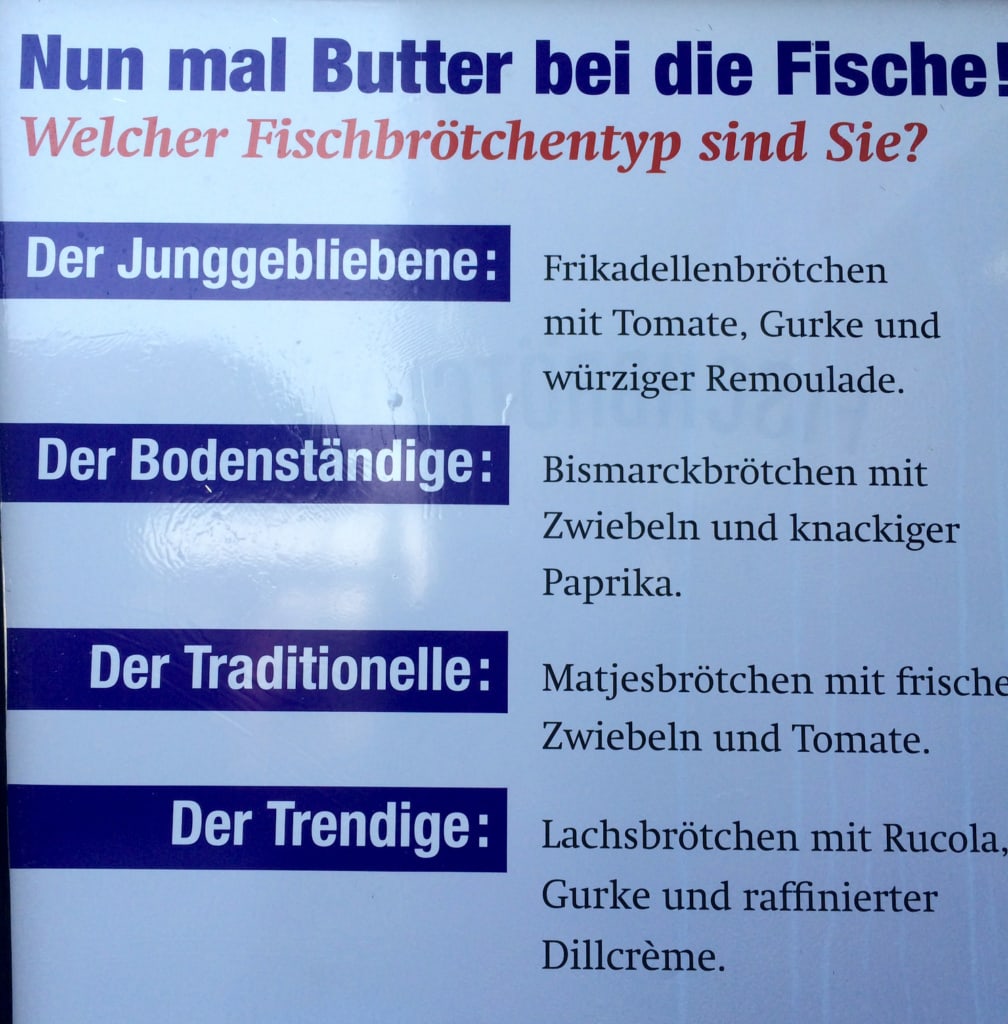 Fischbrötchentafel