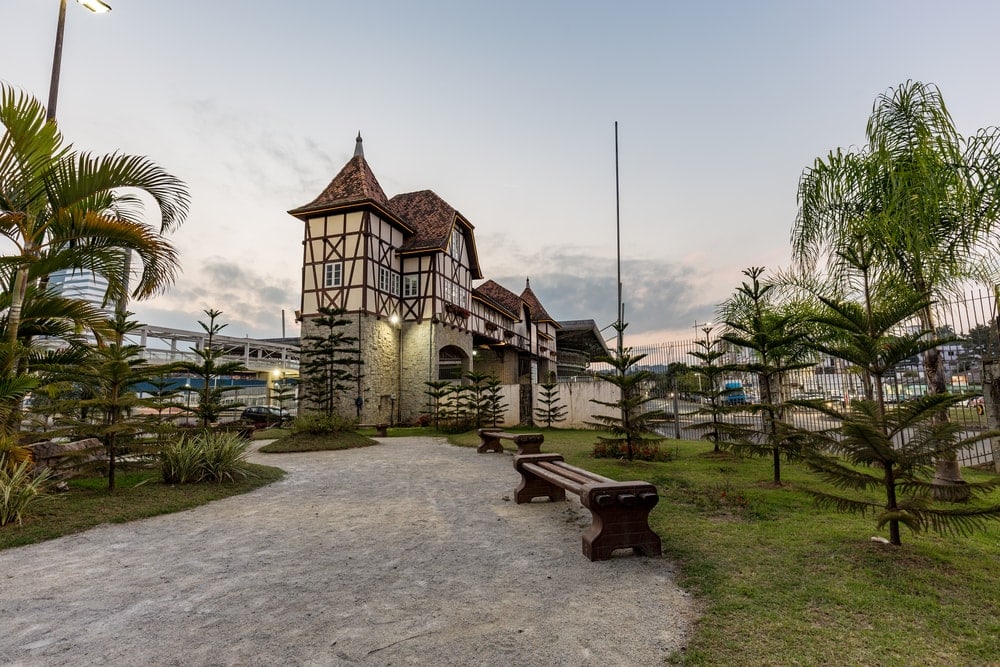 Häuser in Bluemnau, Brasilien