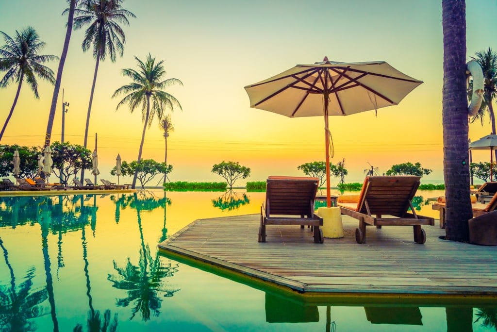Hotelpool in Sharm el Sheik