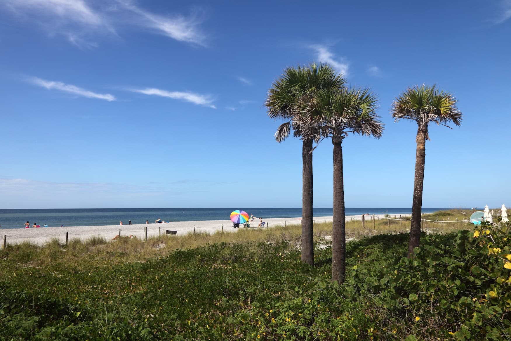 Der Turner Beach in Fort Myers.