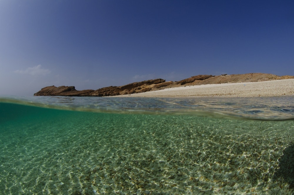 Orte zum Abkühlen im Oman: Daymaniyat Islands