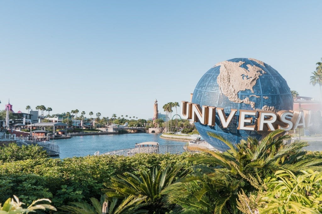 Eingang der Universal Studios in Orlando