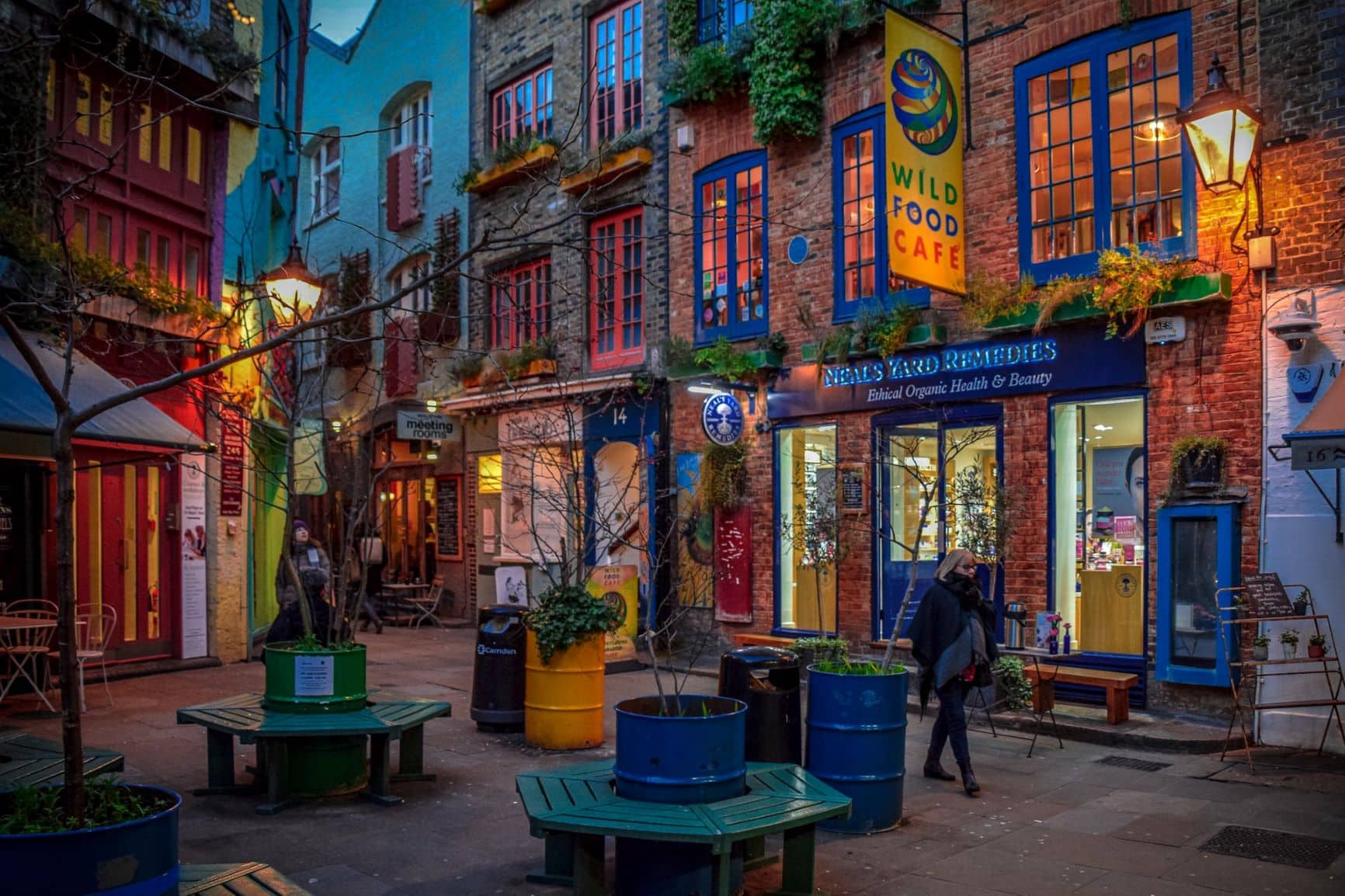 Shops im Londoner Szenestadtteil Covent Garden