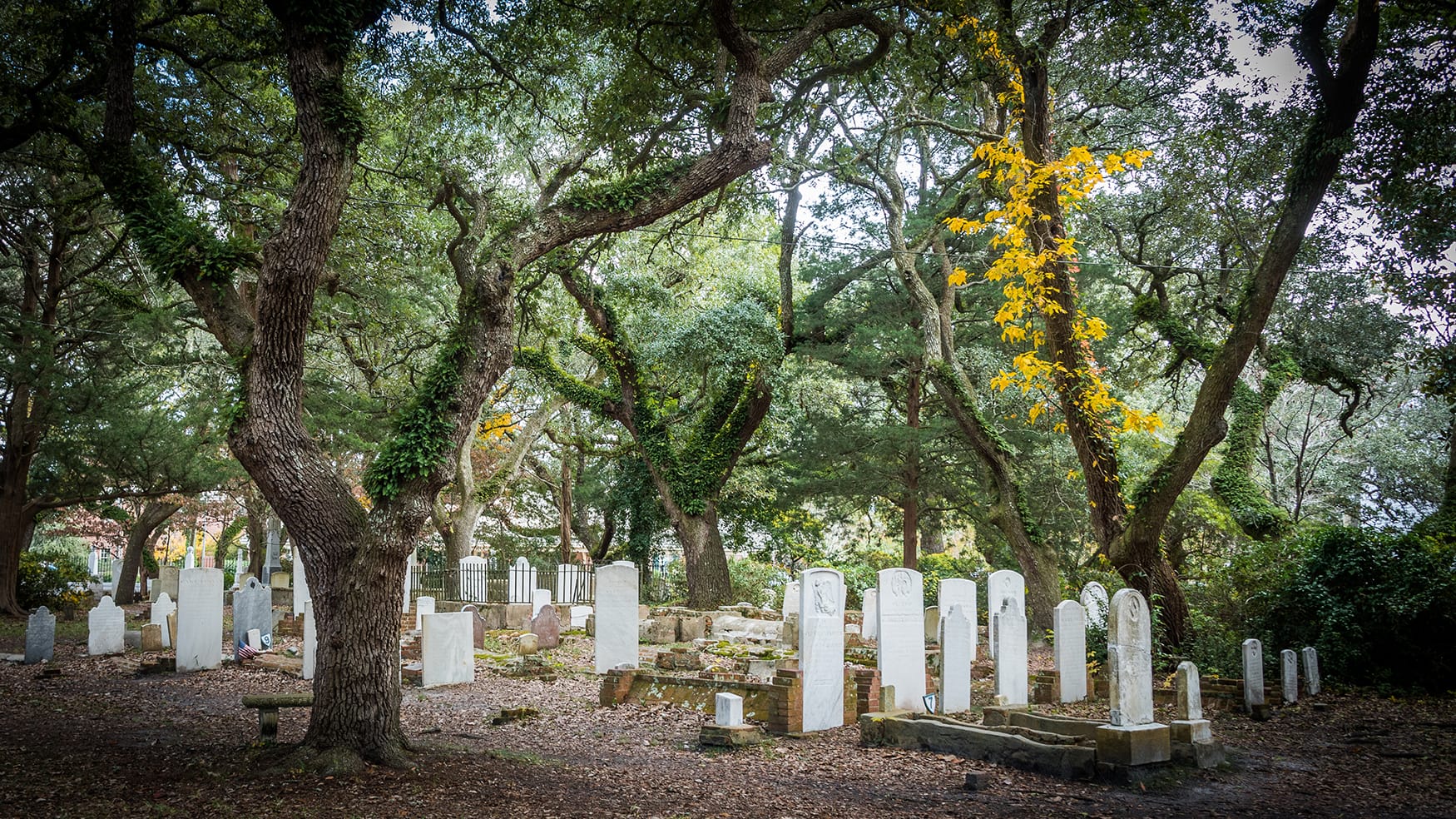 Friedhof in Beaufort, North Carolina