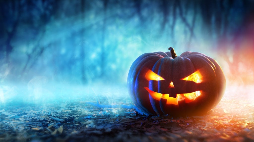 Halloween-Reiseziele: Gruseliger Kürbis