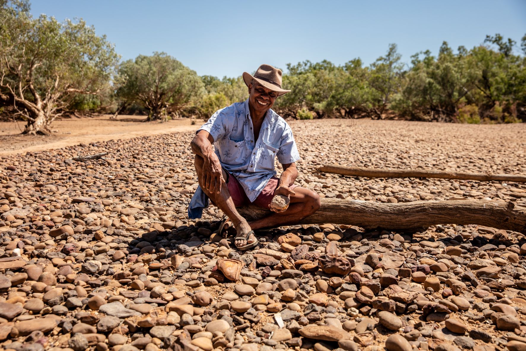 Neville Poelina aus Westaustralien 