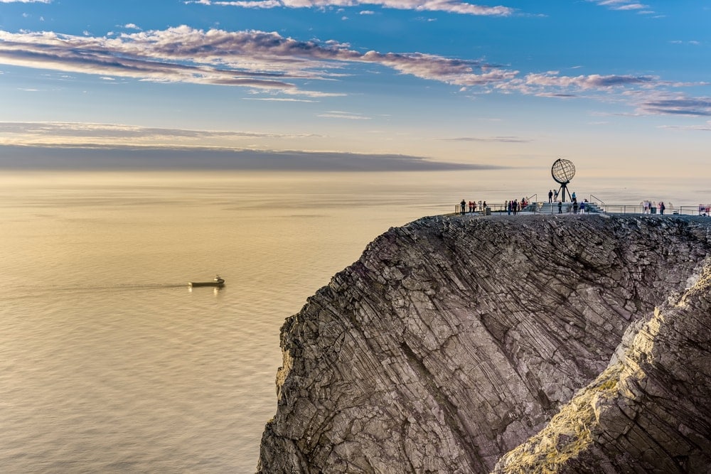 Nordkapp in der Finnmark in Norwegen