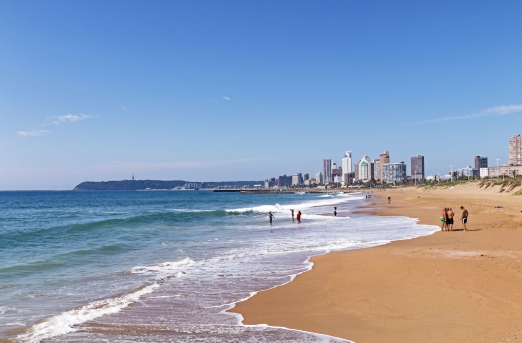 Strand in Durban, Südafrika 