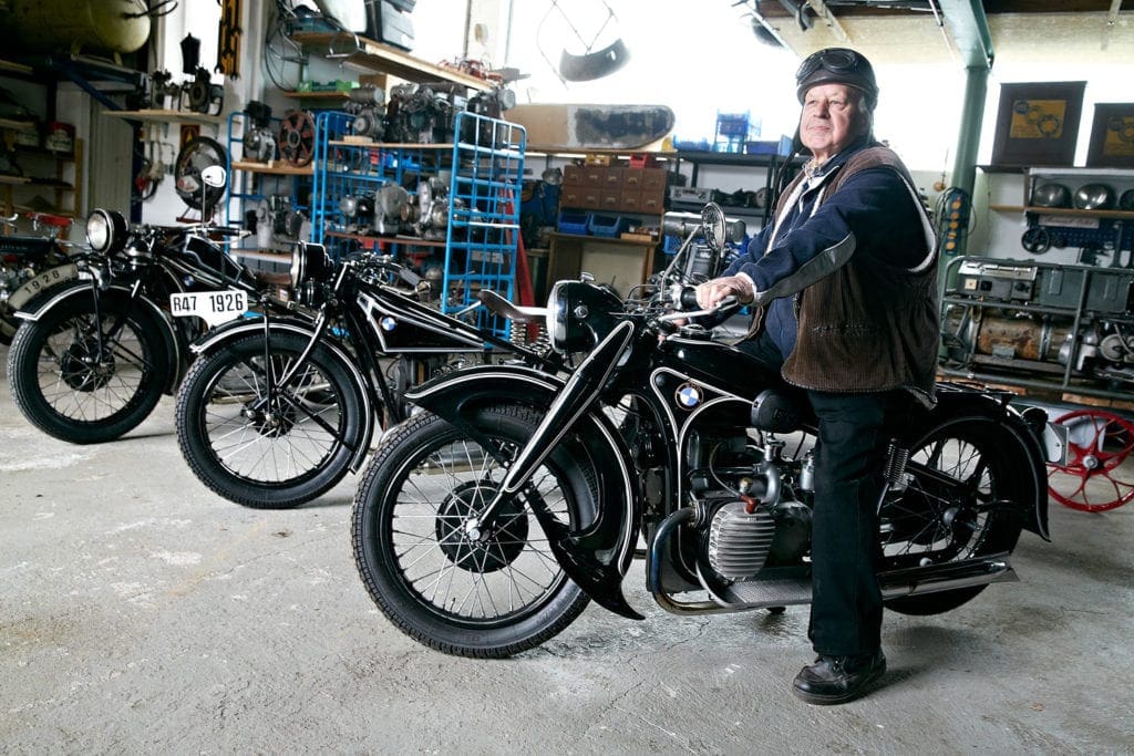 Motorrad-Ausstellung im Westerwald