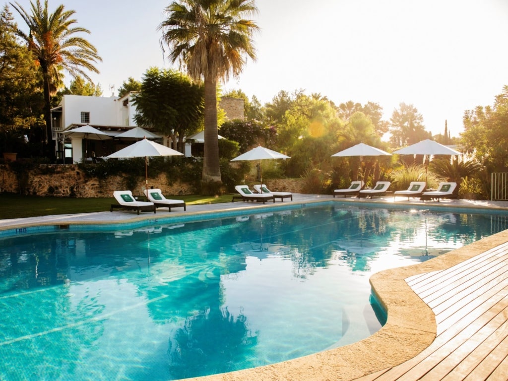 Swimmingpool im Cas Gasi auf Ibiza