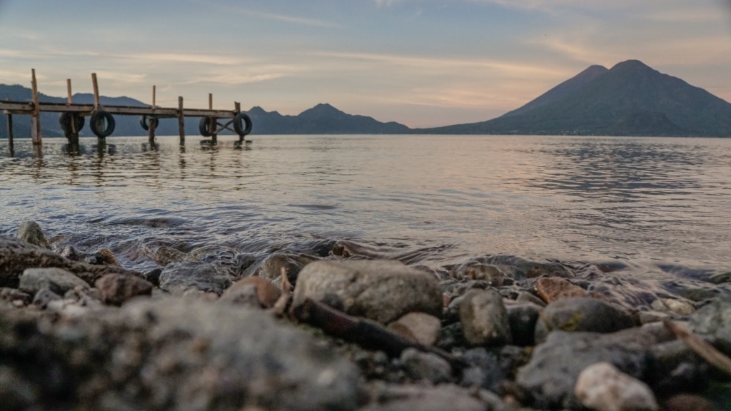 Atitlan See in Guatemala