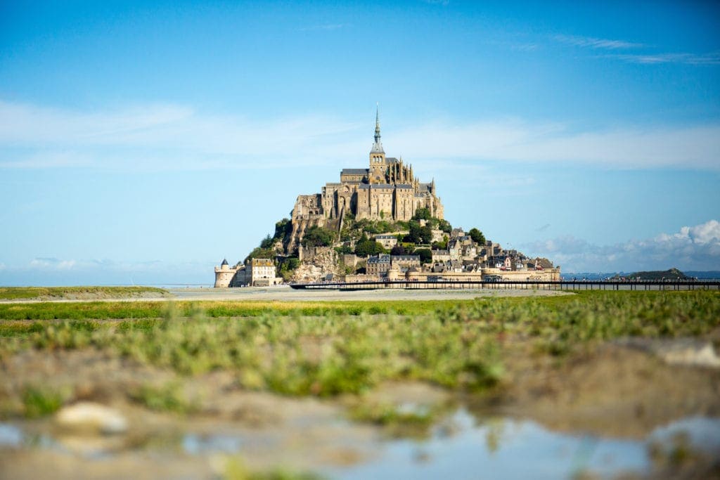Blick auf Mont Saint-Michel