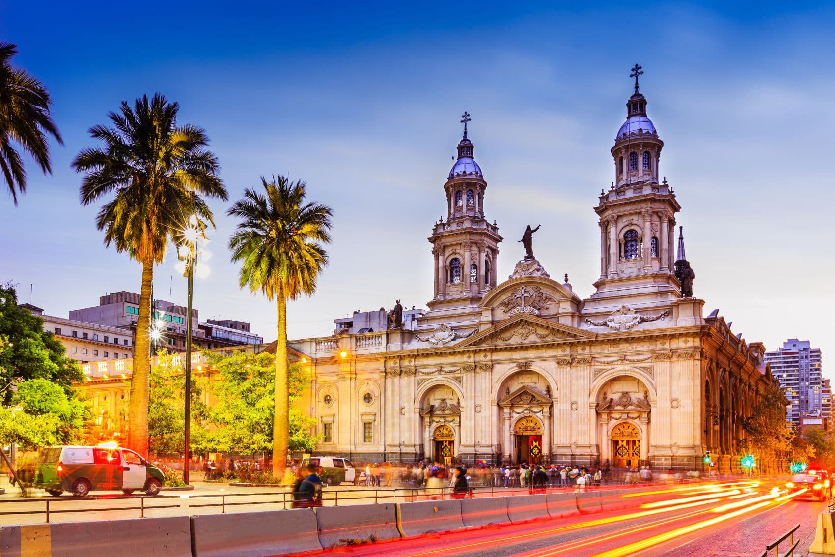 Plaza de Armas in Santiago de Chile