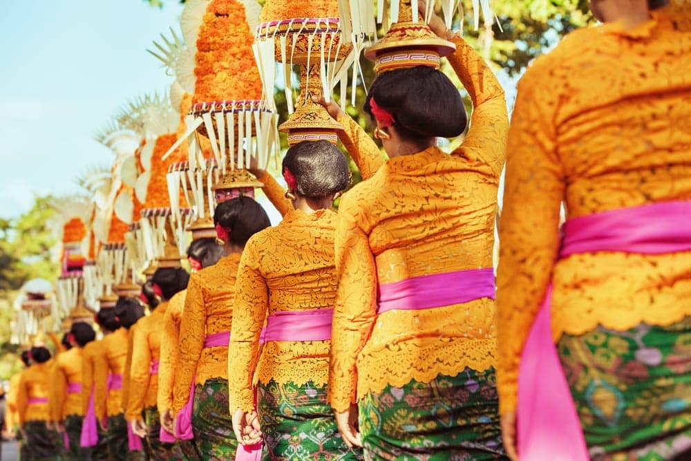 Tempelfest auf Bali