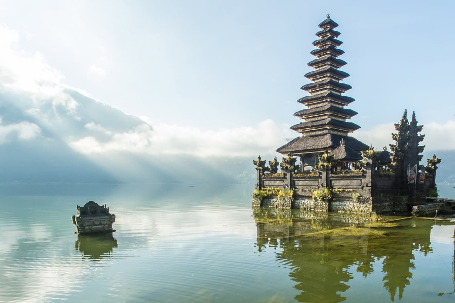 Bali: Blick auf den Batur See