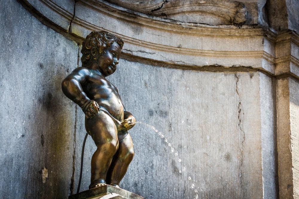 Manneken Pis in Brüssel