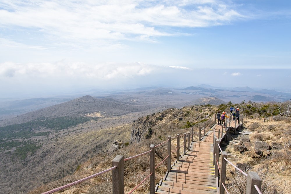 Hallasan Mountain National Park in Jeju Island, Korea