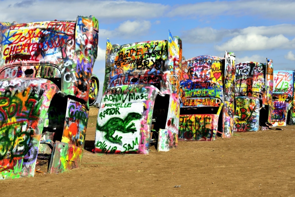 Stanley Marsh 3, Cadillac Ranch, Amarillo, Texas, USA
