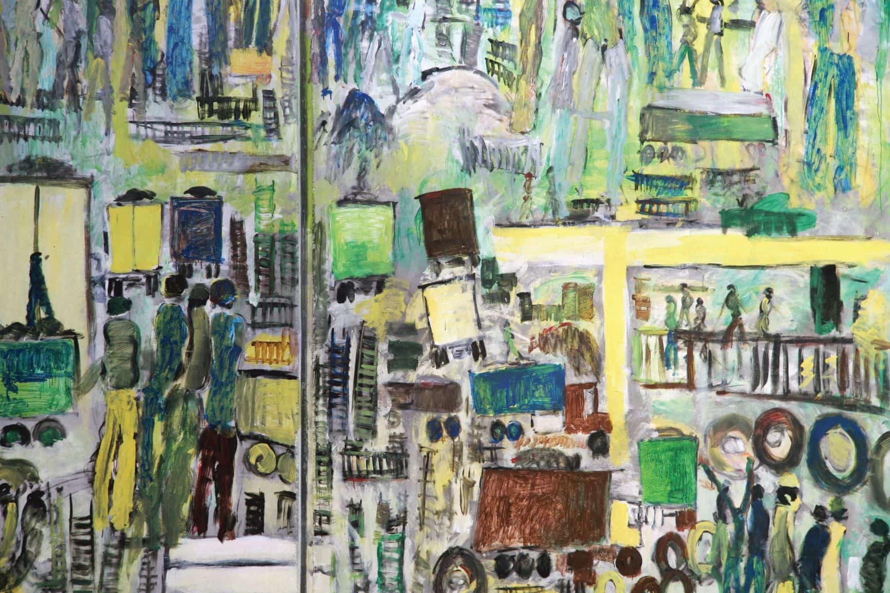 Miami Overtown: Purvis Young Mural 