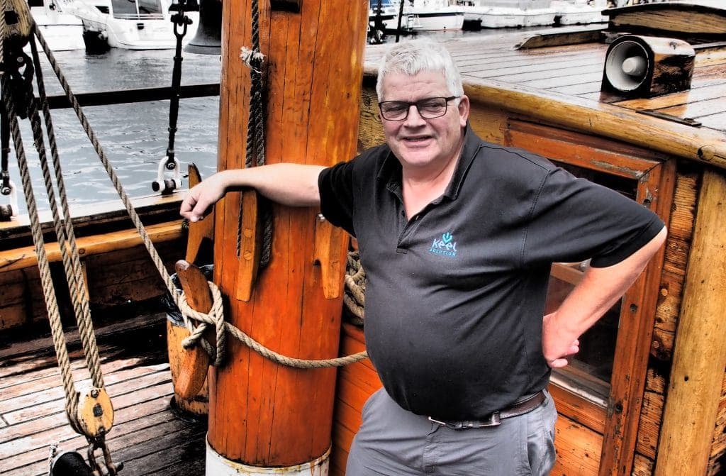 Birgir Enni auf der Nordlicht