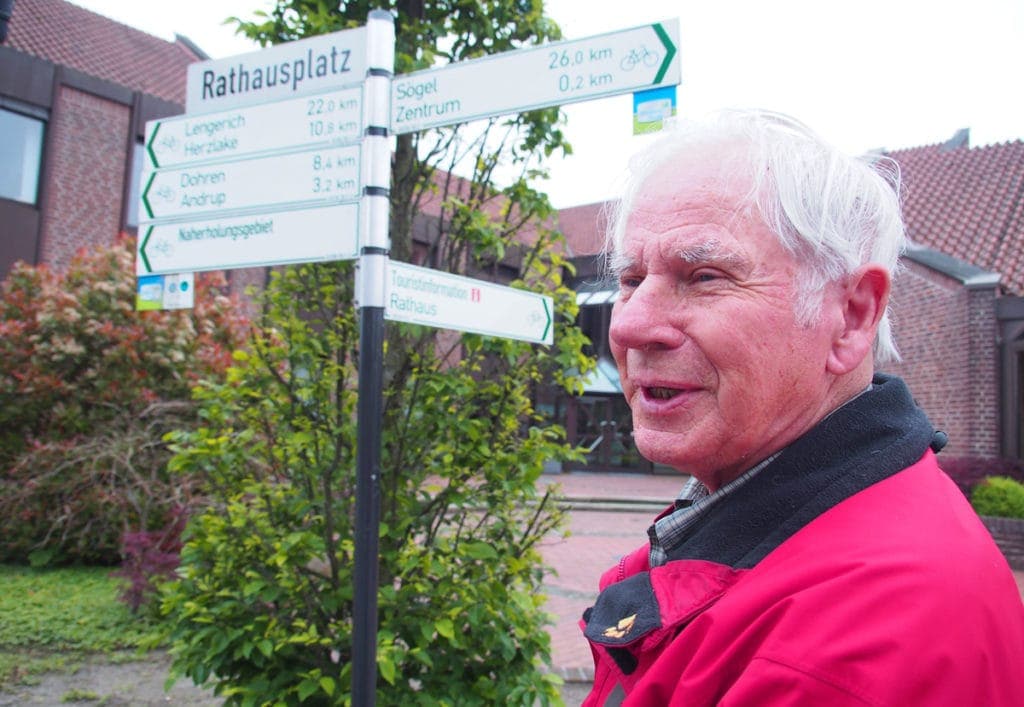 Hermann Herbers unterwegs im Emsland
