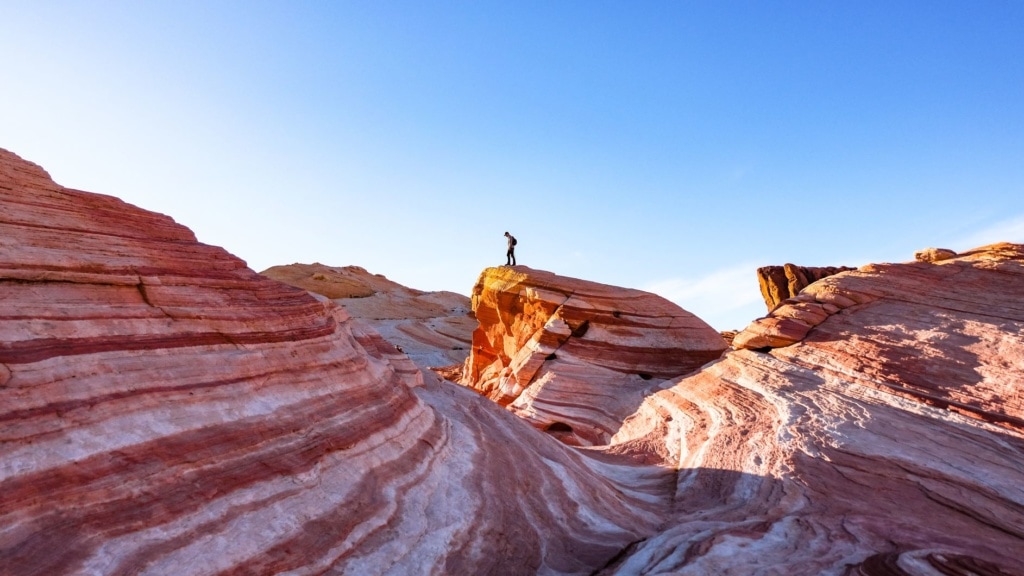 Valley of fire in Nevada