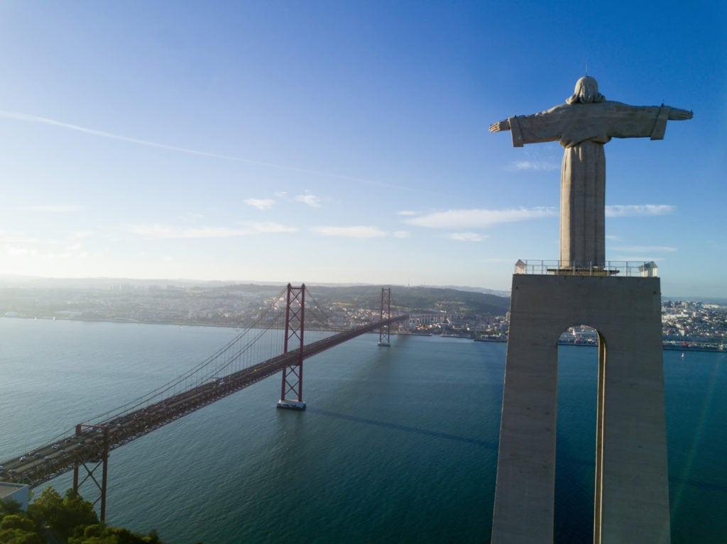 Statue Christo Rei in Lissabon