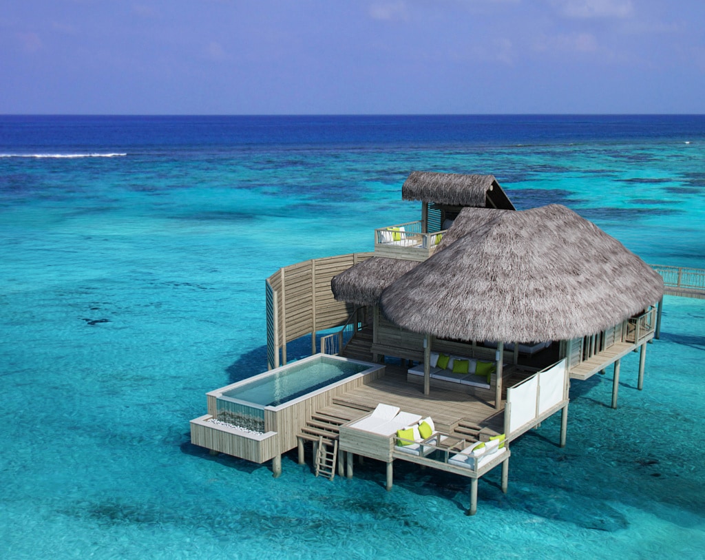 Six Senses Laamu, Water Villa